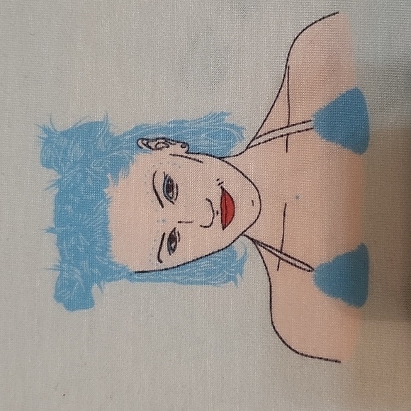 Y2K Rare Vanilla Swirl Gwen Stefani Tee, Sz S, EUC - Picture 12 of 12